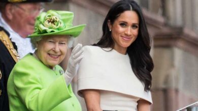 Photo of Meghan Markle came to UK to outshine the Queen but failed