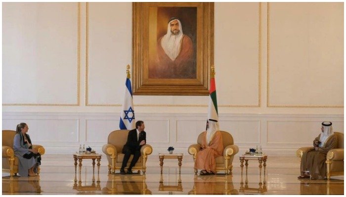 Israeli president on first-ever visit to UAE