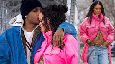Photo of Rihanna expecting first child with rapper A$AP Rocky