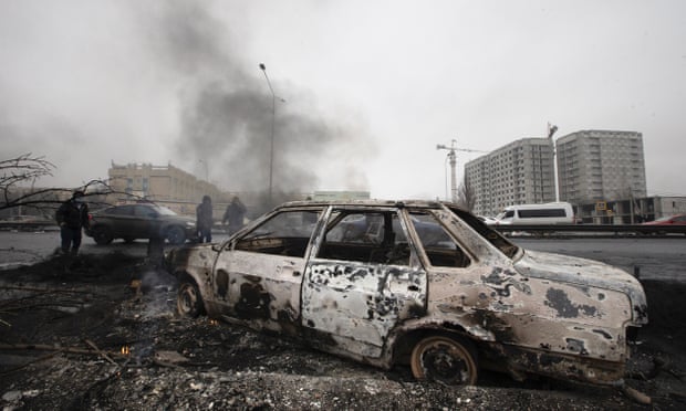 Kazakhstan says 164 people were killed in week of unrest