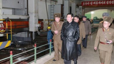 Photo of North Korea confirms missile tests as Kim inspects ‘important’ munitions factory