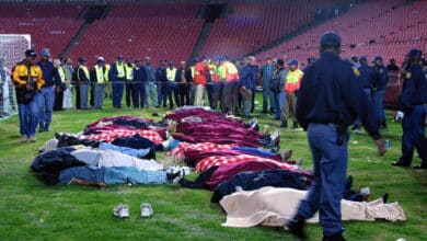 Photo of Major football stadium tragedies