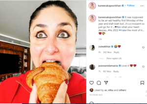 Kareena Kapoor takes a ‘croissant’ break from her diet: 'just go for it'