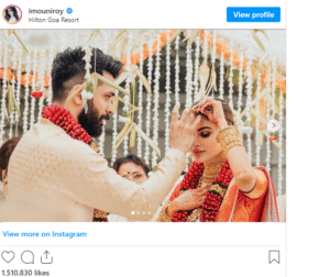 Mouni Roy marries Suraj Nambiar in Goa