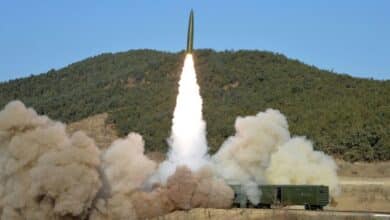 Photo of North Korea fired railway-borne missiles in third test this year