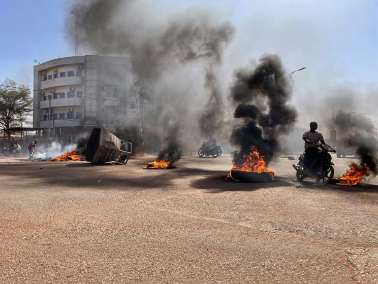 Shots near Burkina president's home as soldiers mutiny over anti-jihadist strategy