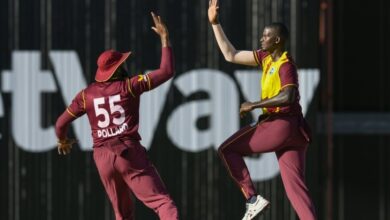 Photo of Holder strikes as West Indies thrash England in 1st T20