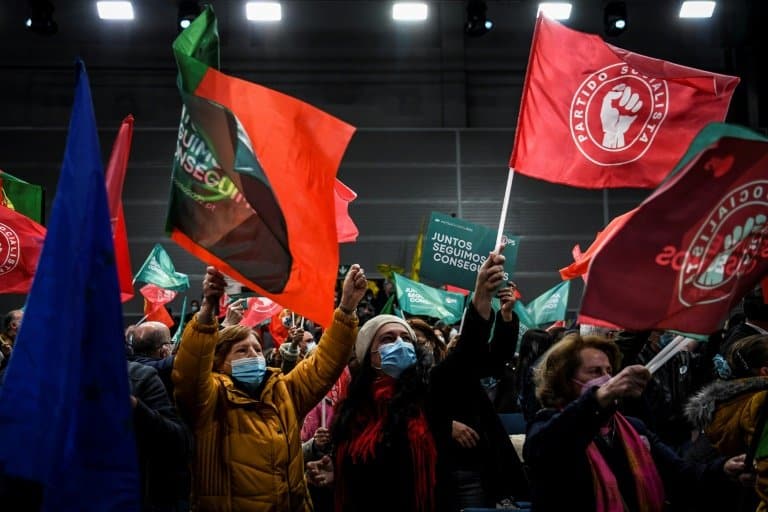 Campaigning wraps up for tight Portugal snap election
