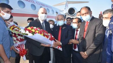 Photo of Turkish Interior Minister arrives in Cox’s Bazar