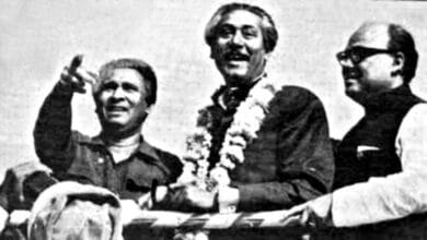 Photo of Bangabandhu’s Homecoming Day today