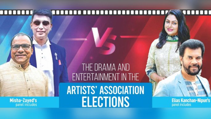 Voting of Bangladesh Film Artists Association going on