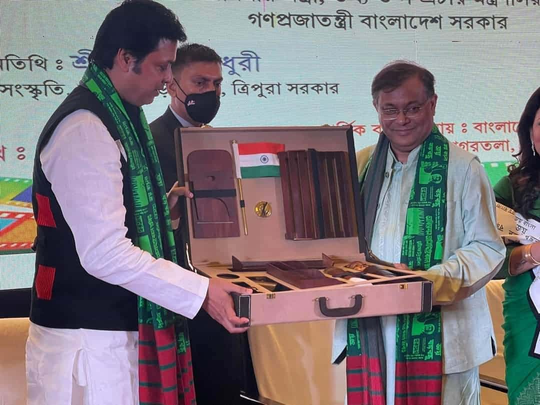 Bangladesh-India bond inscribed with blood: Information Minister