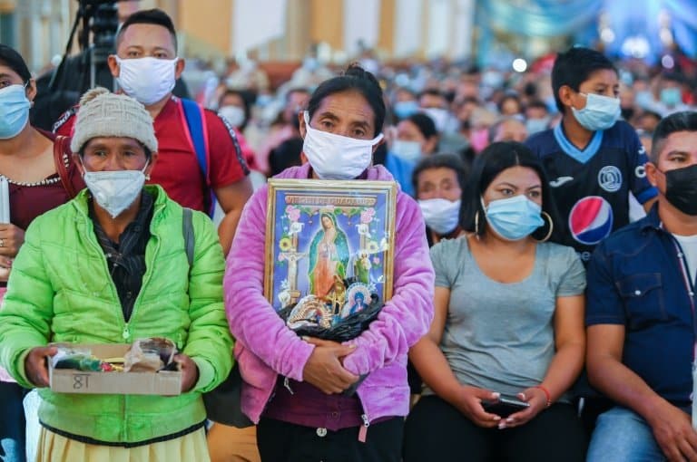 'Bless that woman': Hondurans look to tiny icon, and a new president, for hope