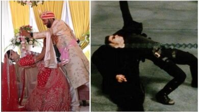 Photo of Bride’s ‘Matrix-inspired’ moves on wedding stage surprise netizens