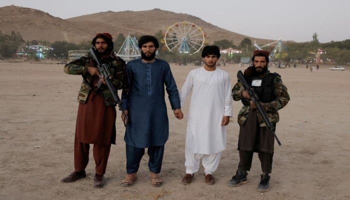 Afghanistan's Taliban told they can't take their guns to the funfair