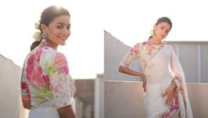 ‘Gangubai Kathiawadi:’ Alia Bhatt’s elegant look in white saree & flowers wins the internet
