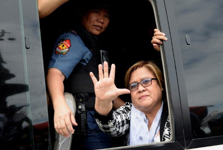 'My work is not done': jailed Duterte critic runs for Senate