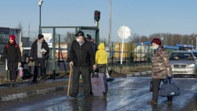 Photo of On Russia’s border, evacuees from rebel-held Ukraine hope for quick return