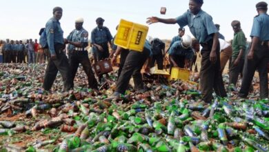 Photo of Nigeria Islamic police destroy nearly 4 mn beers