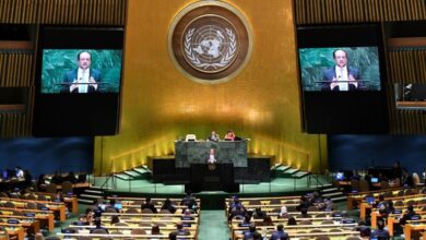 Photo of Minute’s silence as UN General Assembly meets on Russia-Ukraine