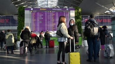 Photo of Relief, concern at Kyiv airport as West calls citizens home