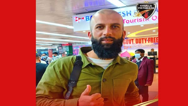 In-form Moeen Ali arrives in Dhaka to join Comilla Victorians