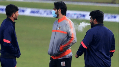 Photo of Mohammad Shahzad spotted smoking on the ground after BPL match, gets reprimanded as pictures go viral