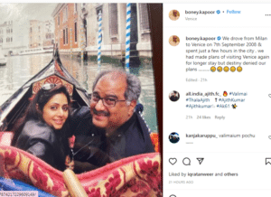 Boney Kapoor remembers Sridevi with heartwarming post on death anniversary