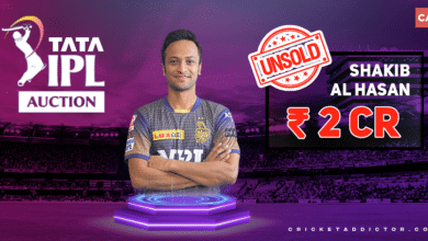 Photo of Shakib Al Hasan Goes Unsold In IPL 2022 Mega Auction