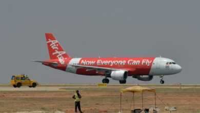 Photo of Snake on a plane: AirAsia jet forced to divert