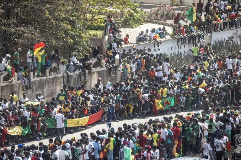 Football: Senegalese pack streets to welcome victorious Cup of Nations team