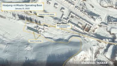 Photo of Satellite image indicates North Korea may be preparing military parade