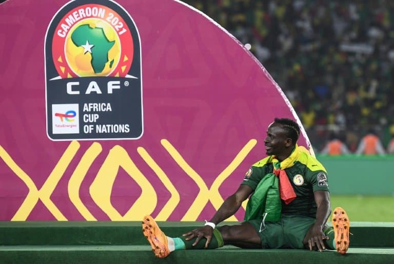 Mane scores winning kick as Senegal beat Egypt in Cup of Nations final shoot-out