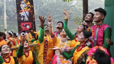 Photo of Pohela Falgun celebrated across Bangladesh