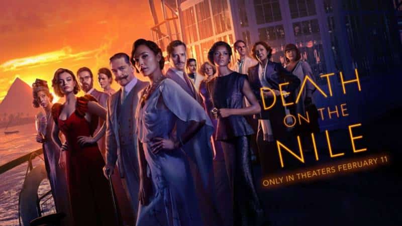 'Death on the Nile' cruises to North America box office lead