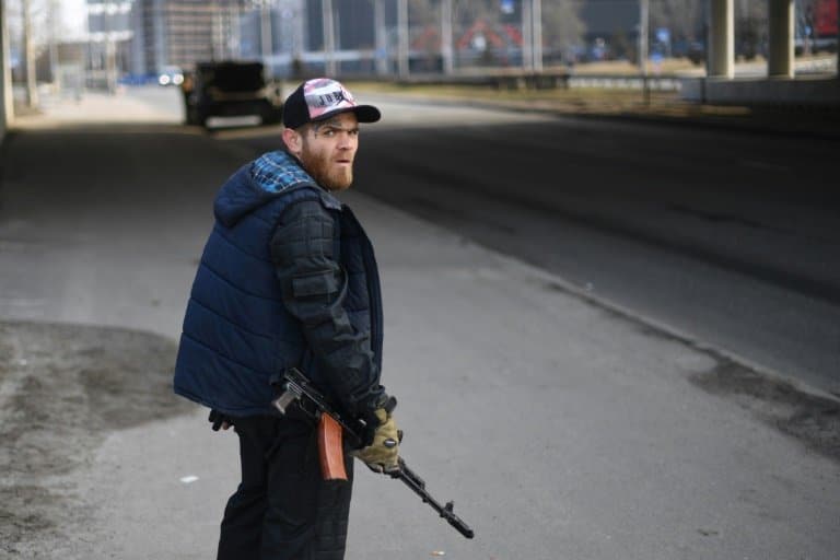 Kyiv's ragtag volunteer force fights stealth invader