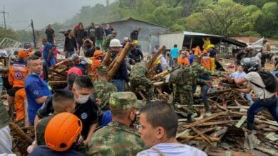 Photo of At least 11 dead in Colombia mudslide