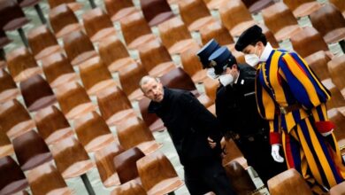 Photo of Man disrupts pope audience, shouts: ‘God rejects you’