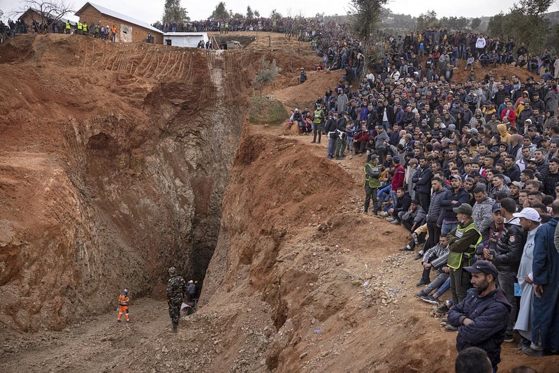 Rescuers enter tunnel to free boy trapped in well for days