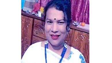 Photo of Transgender Marufa elected UP Member in Mithapukur