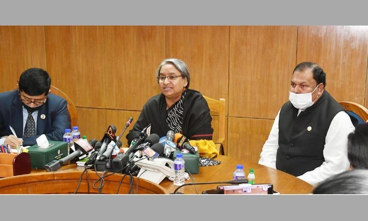 Two corona jabs completed students physically allowed to attend school: Dipu Moni