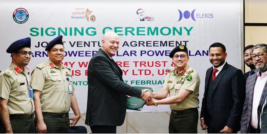 Army Welfare Trust signs JVA with US Company over solar power project