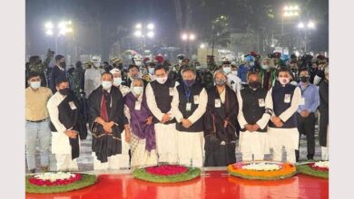 Photo of AL pays tributes to language martyrs