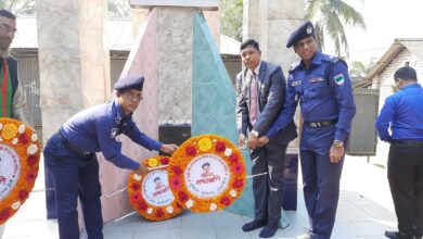 Photo of Bir Sreshtho Nur Mohammad birth anniversary observed in Narail