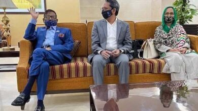 Photo of Obaidul Quader returns home from New Delhi following health check-up