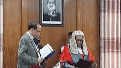 Photo of New CEC and four ECs take oath