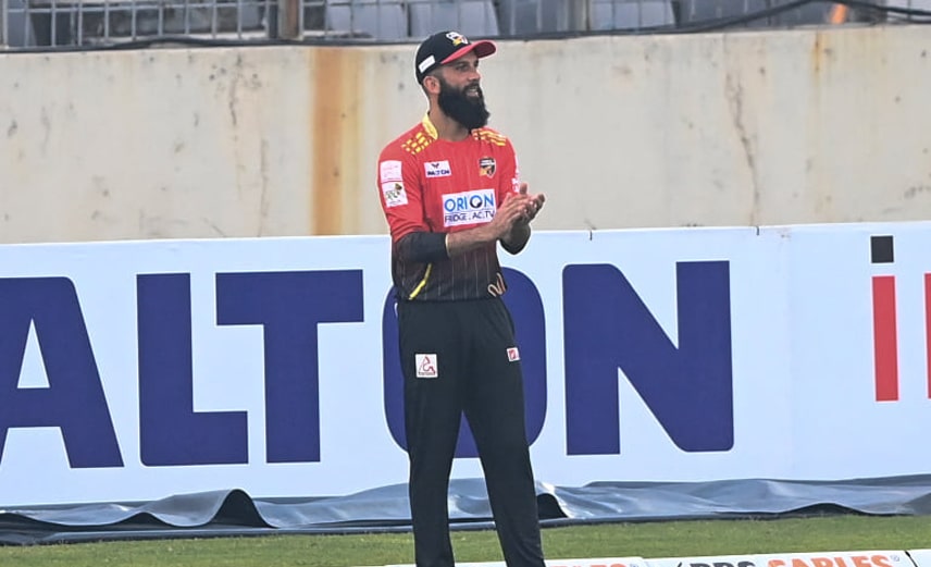 It's a shame we can't go out- Moeen