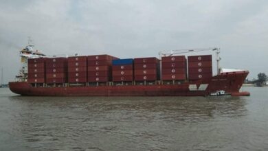 Photo of First direct container ship with RMG goods leaves Chattogram port for Italy