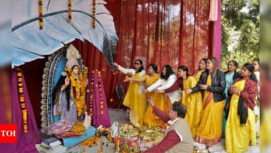 Photo of Saraswati Puja today