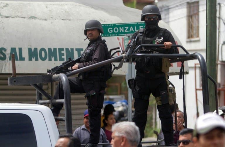Gunfire rocks Mexican border city after drug lord captured